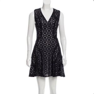 Derek lam 10 Crosby Overlay eyelet lined Cotton dress size 6